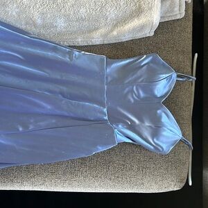 Blue homecoming dress